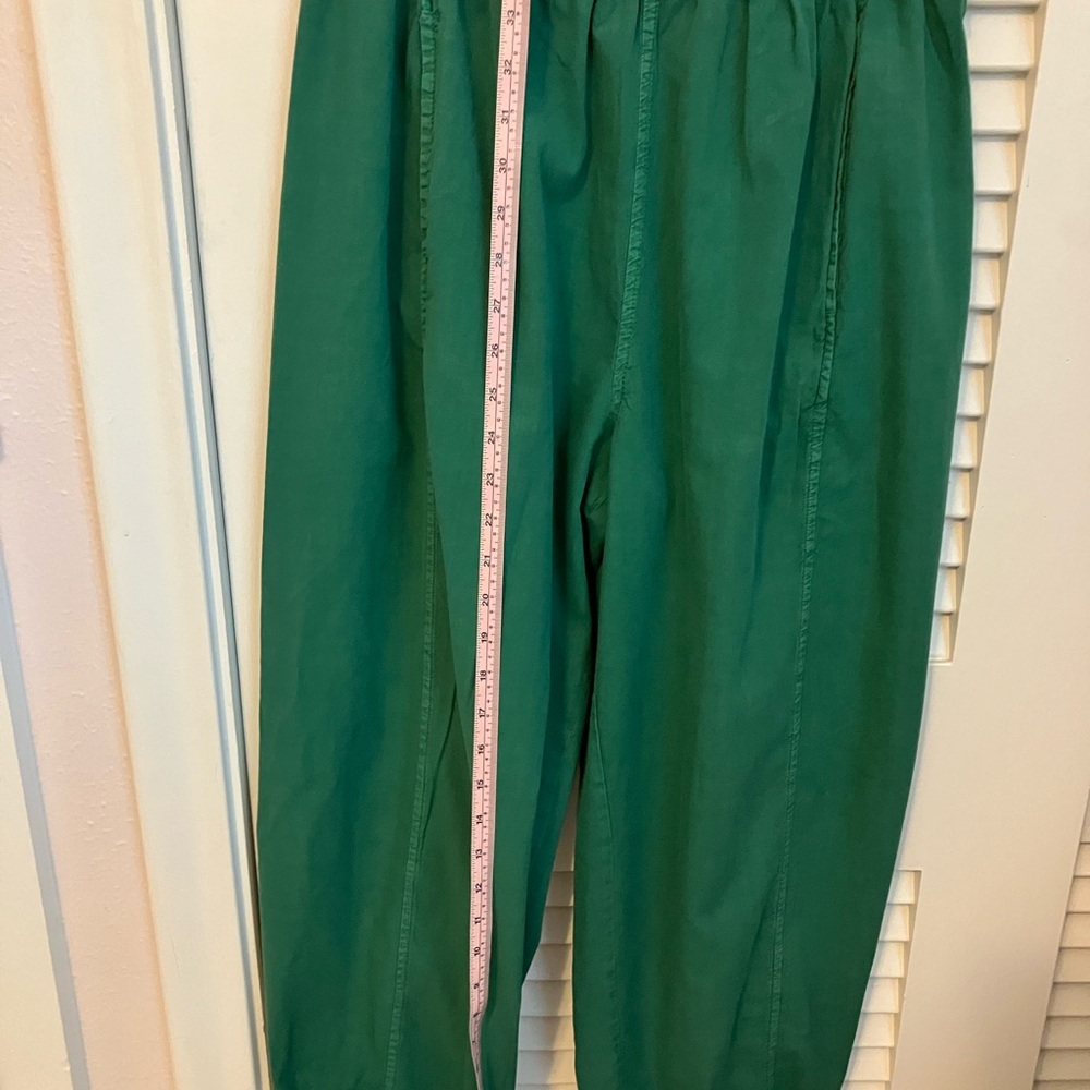 Green Free People balloon Casual Pants